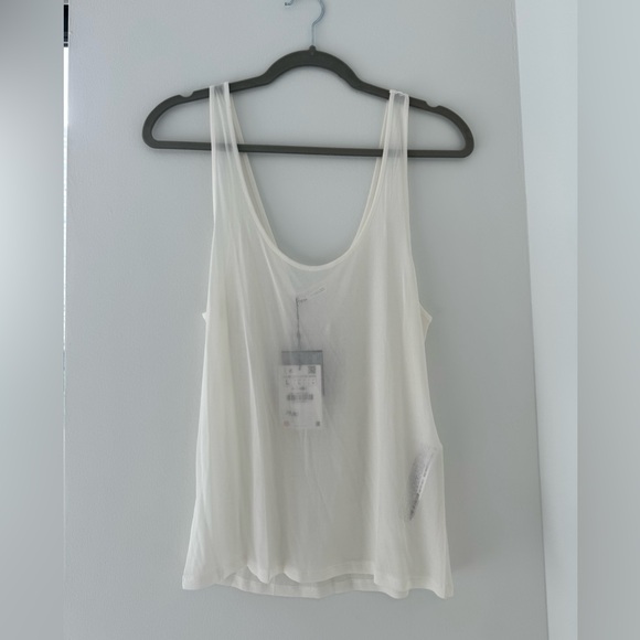 Zara Silk Tank - Picture 1 of 3